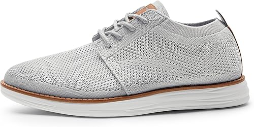 Vista 9 de Bruno Marc Zapatillas de malla para hombre Oxfords ligeras