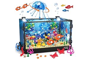 Enchanting LEGO Fish Tank Lights for Aquamarine Wonders