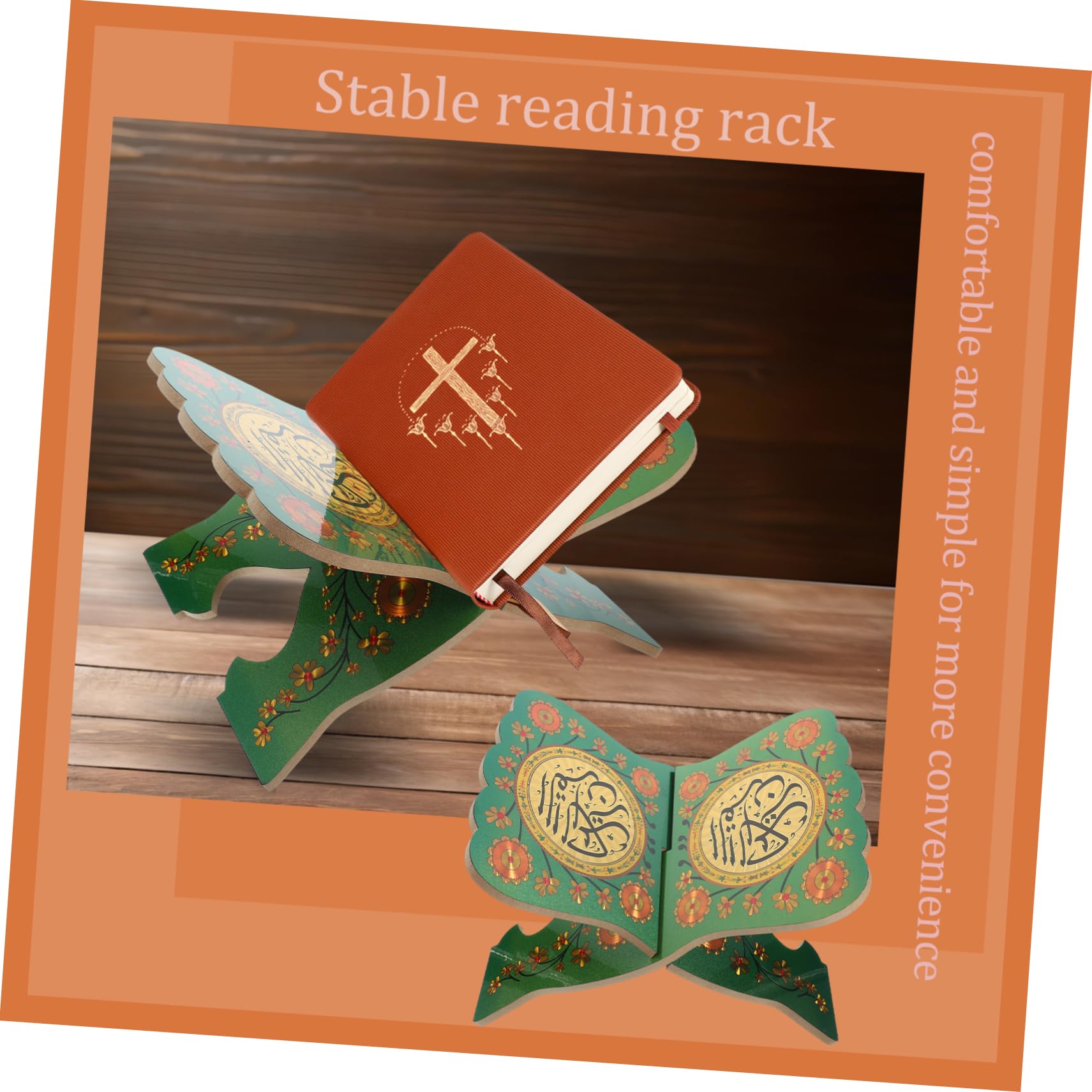 Soporte De Libros Multifuncional Para Lectura Escritorio Atril Estable Forma Para Uso Casa y Oficina Decoración Elegante y Práctica