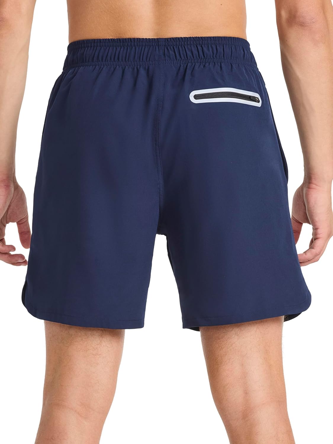 Reebok Men's Turbo 2.0 7” Short, Standard Fit, Lightweight Stretch Poly Fabric