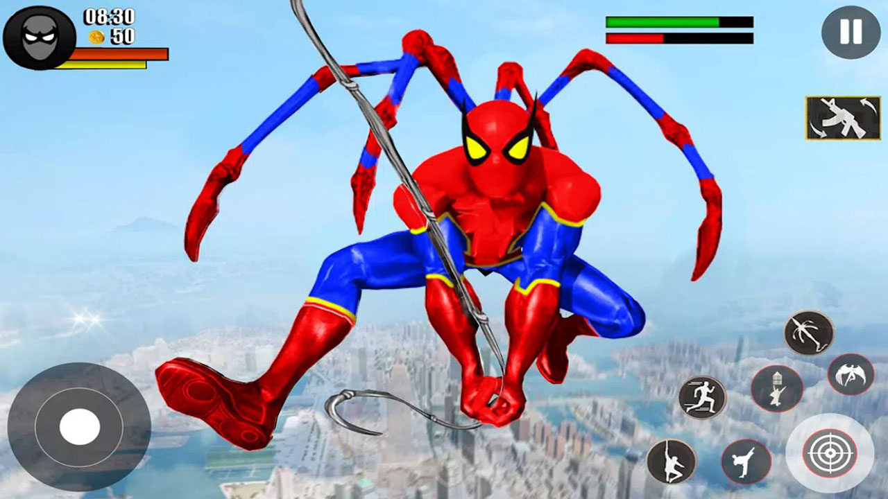 Spider Rope 7 Grand Spider Rope Hero: Crime City Chaos – Spider Man Adventure - App ...