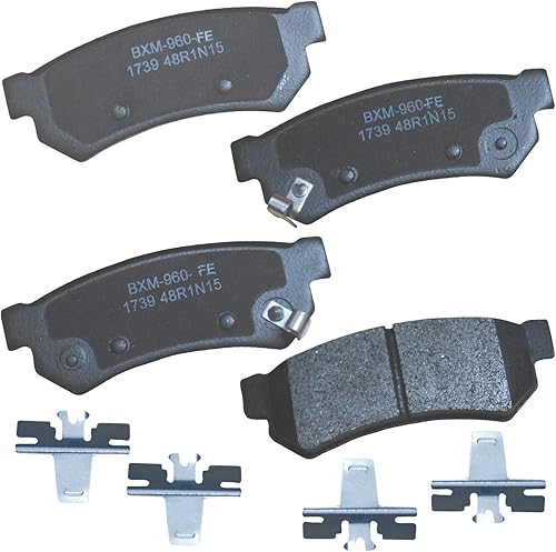 Vista 38 de Bendix Premium SBM8 - Pastillas de freno semimetálicas Premium para modelos seleccionados Buick Special, Camaro, Corvette, Phaeton, Olds F85, Vista