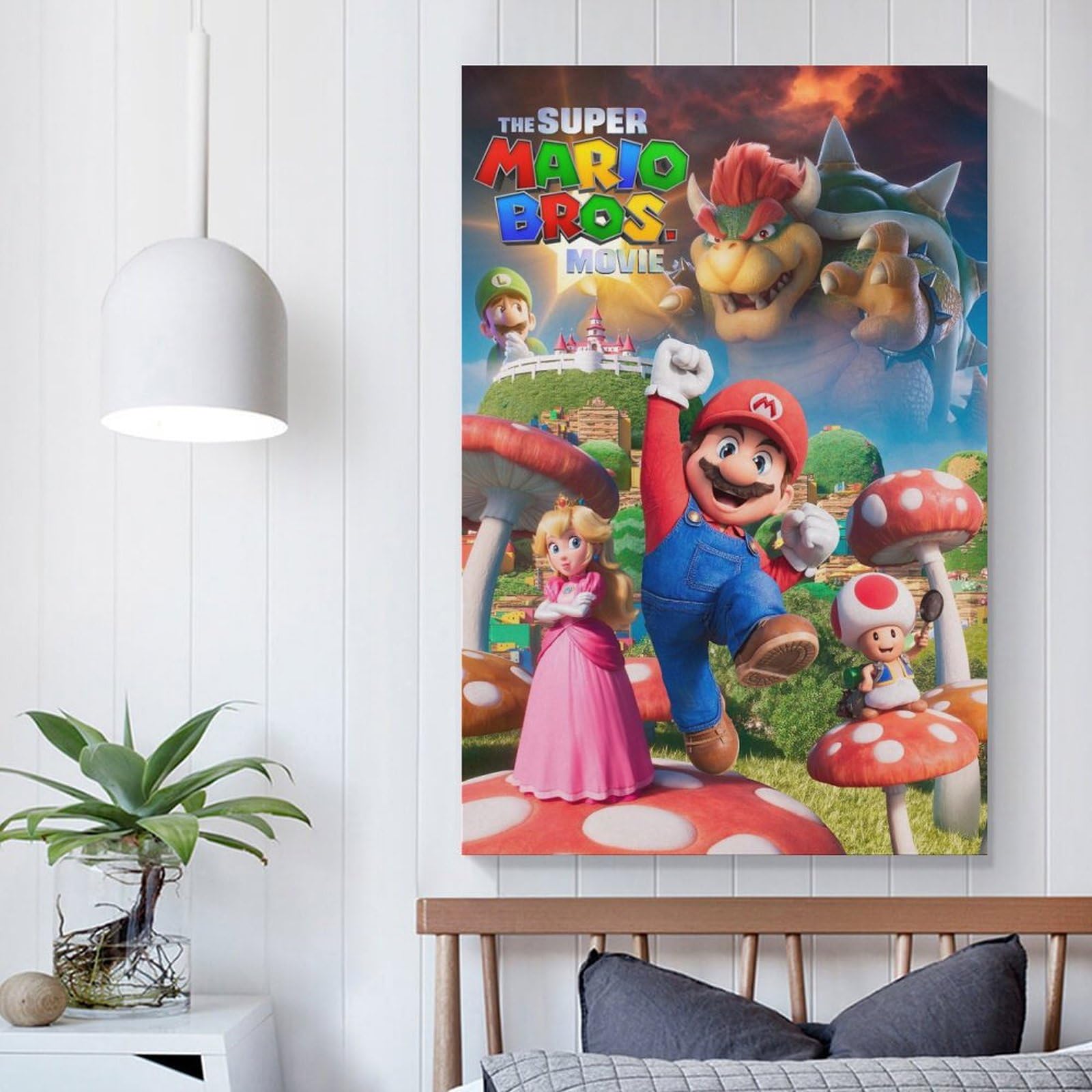 Amazon.co.jp: The Super Mario Bros映画 ポスタースーパーマリオ