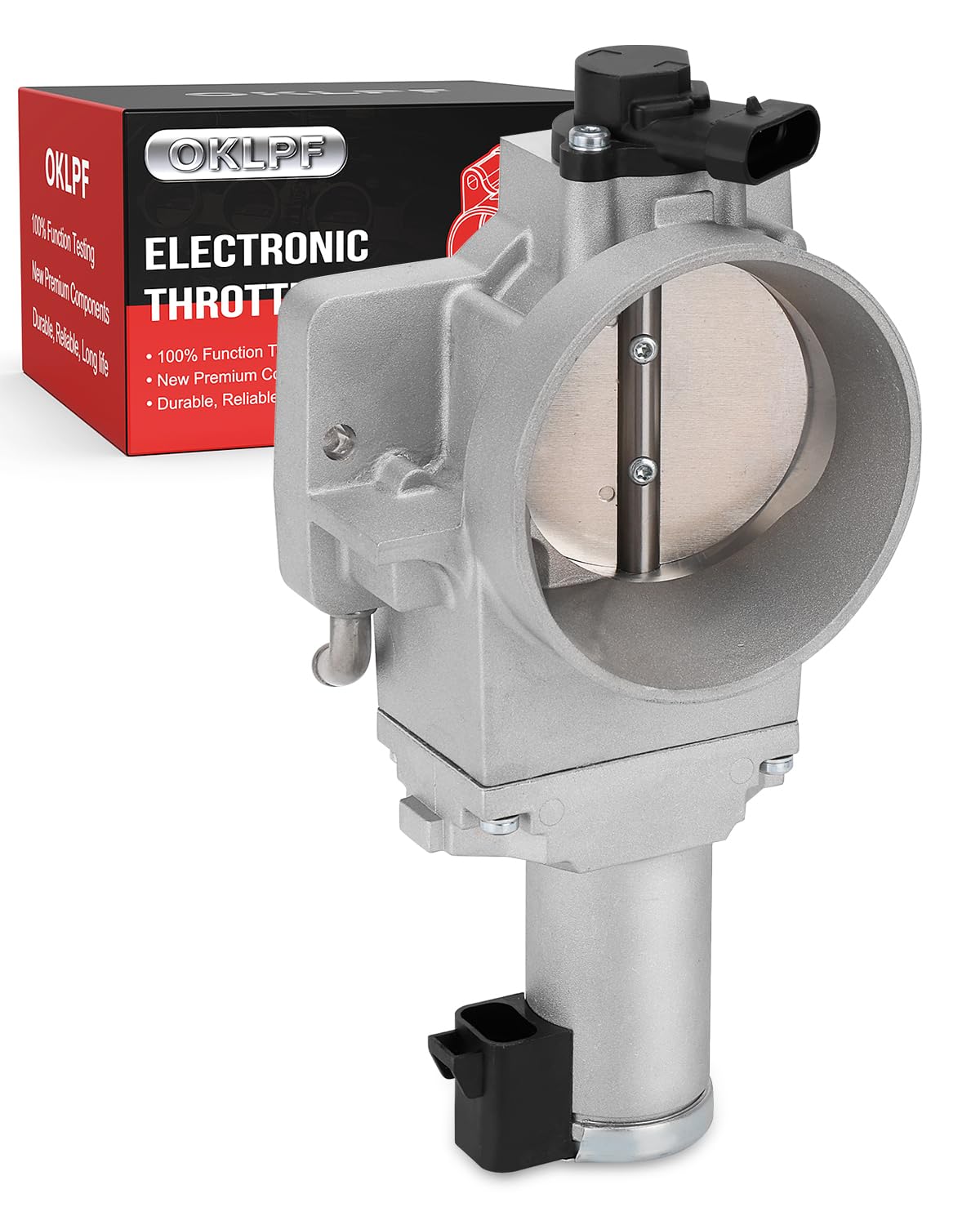 Photo 1 of OKLPF Electronic Throttle Body Compatible with 2002 Cadillac Escalade,2000-2002 Chevy Tahoe Avalanche Suburban Silverado GMC Yukon XL Sierra 1500 2500 3500 Replace S20032 Throttle Body Assembly