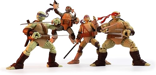 Miniatura 6 de Teenage Mutant Ninja Turtles BST AXN v2 IDW Inspirado Michelangelo Figura de acción de 5 pulgadas y edición limitada IDW Michelangelo Comic Book