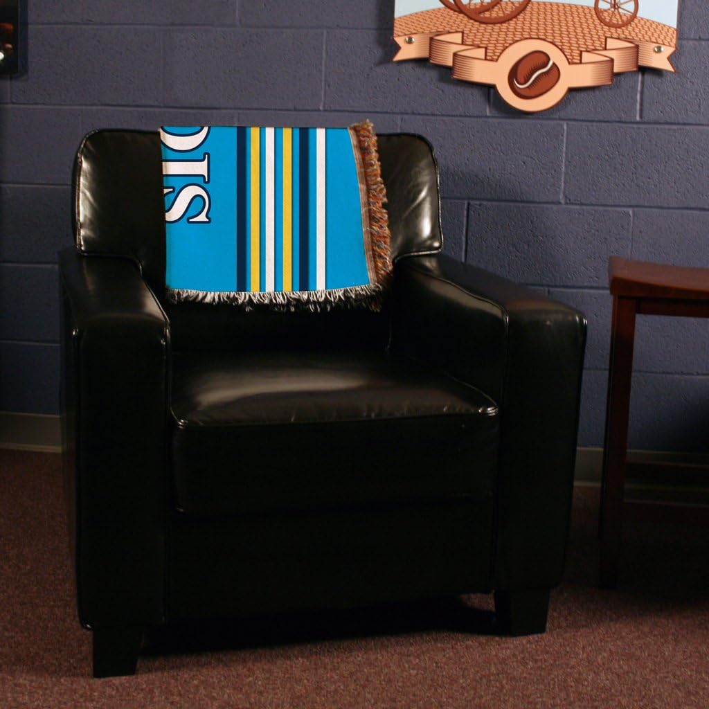 VictoryStore Blanket - Sigma Chi Woven Blanket, Retro Line Design, Polyester, 35x54 Inches