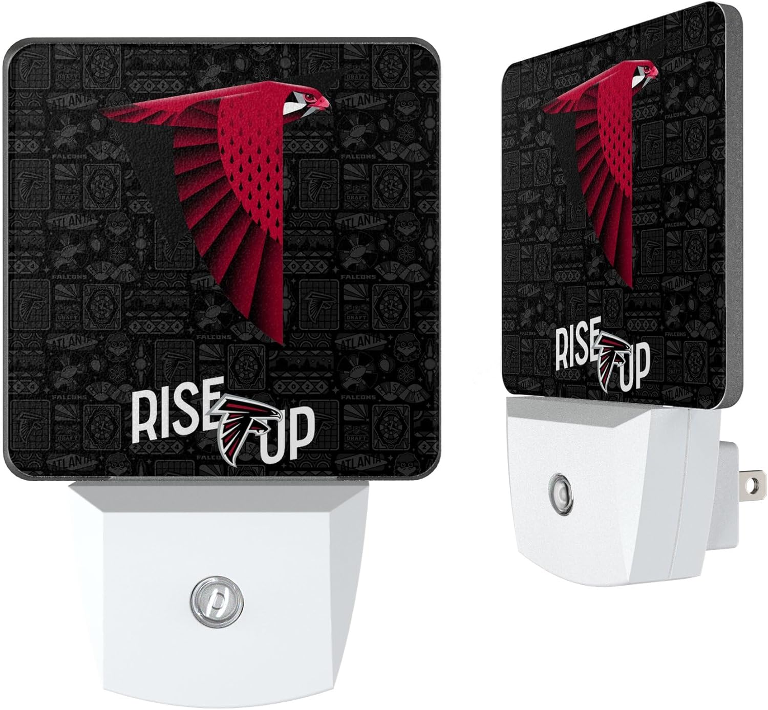 Keyscaper Atlanta Falcons 2024 Illustrated Limited Edition Nightlight Two-Pack