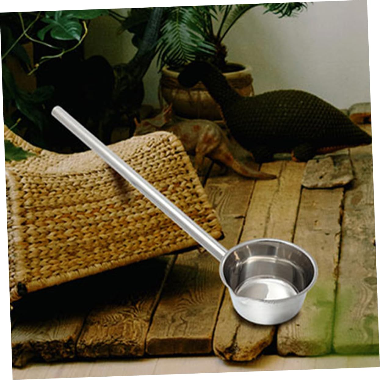 Cabilock 2pièces Louche Acier Inoxydable Avec Long Manche Pour Cuisine Et Jardin Dipper Pour Soupe Et Arrosage