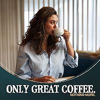 Vista 9 de The Bean Organic Coffee Company Suzi's Power Bean, tostado oscuro, café molido, bolsa de 16 onzas, Café molido tostado orgánico