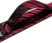 Vista 4 de Barry.Wang Conjunto de corbatas clásicas para hombre, corbata tejida con pañuelo y gemelos formales