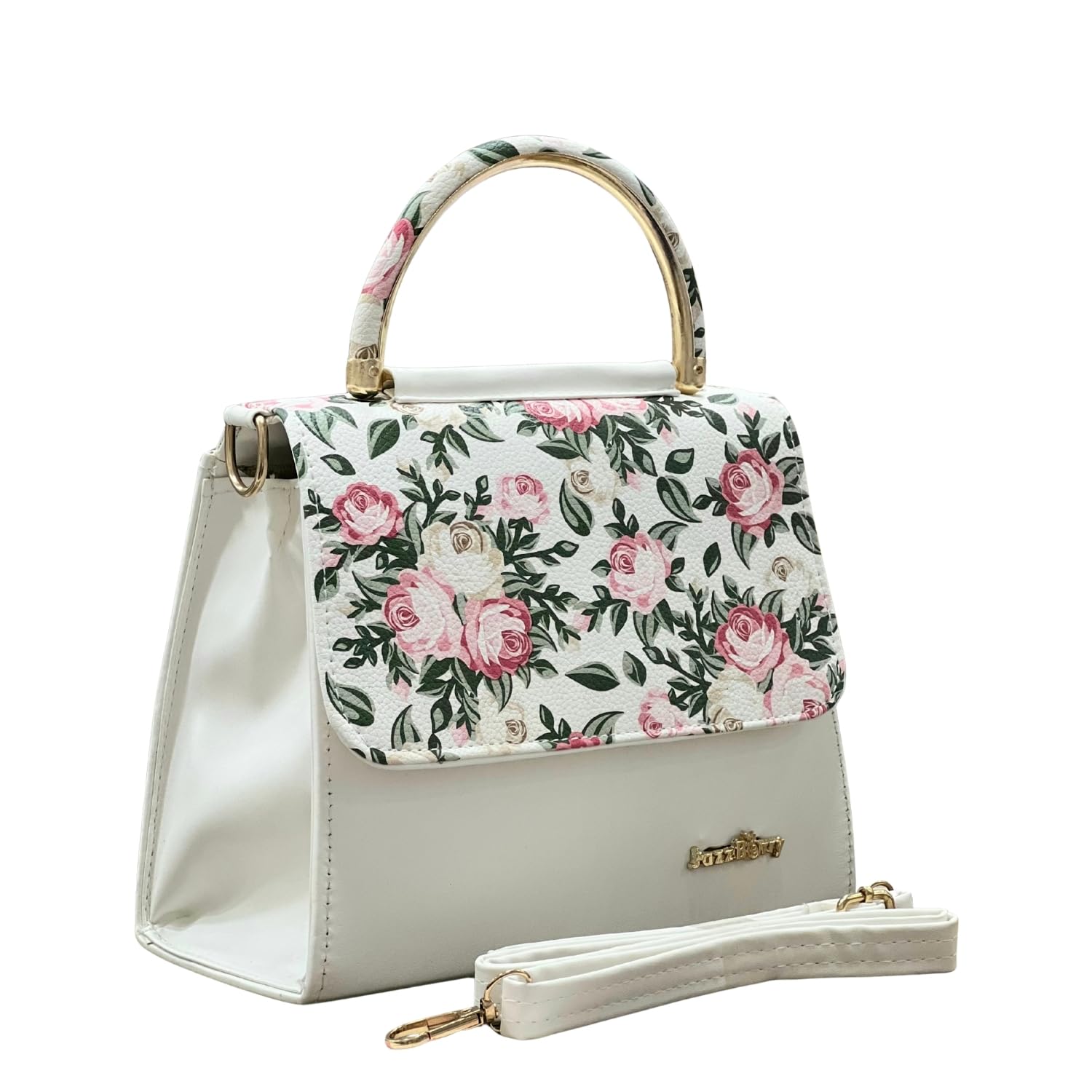jazzberry Women Printed Pu Leather Sling Bag College Bags for Girls | Office | Travel | Gifts Durable Detachable & Adjustable Strap | Full Size Envelope Flap With Magnetic Closure-image-27