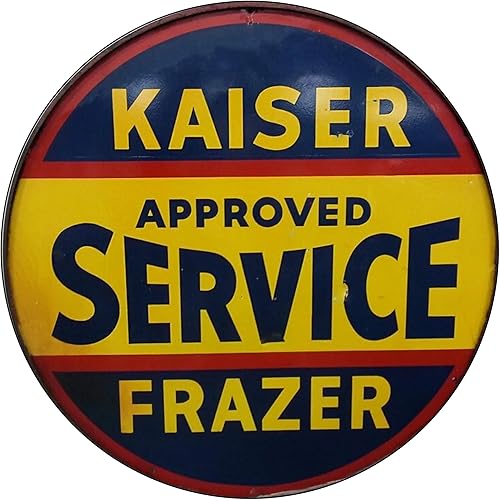 Miniatura 34 de Buick Car Company Authorized Service Insignia Emblem Seal Vintage Gas Signs Reproducción Car Company Letreros de metal de estilo vintage Letreros de