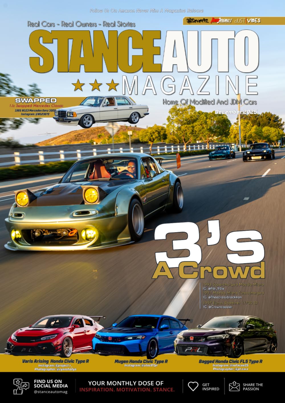 Stance Auto Magazine December 2025: The Modified Car Magazine (Stance Auto 2025 Magazines)