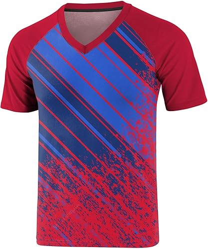 Miniatura 2 de Men's Slim-Fit Long Sleeve T-Shirt Athletic Fit Men's Polo Shirts Pattern Lightweight Work Men's Tops, T-Shirts &amp; Shirts