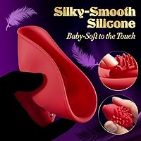 Vista 7 de Juguetes sexuales. Vibrador de pezones para mujeres - Juguetes de estimulación de pezones 5EN1 con 10 modos de rotación amasadora, 4 cabezales