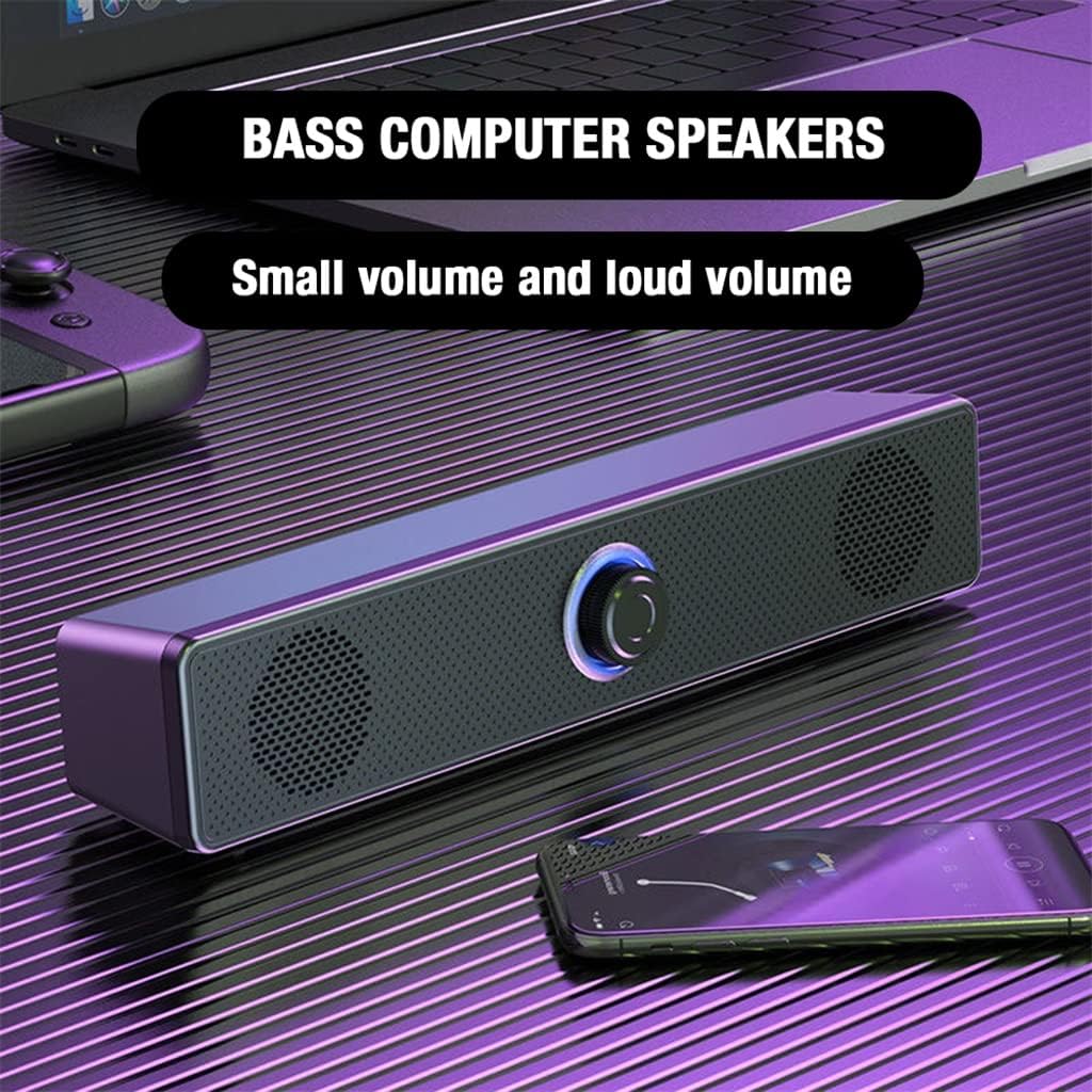 4D Stereo 5.0 Speaker 360° Surround Subwoofer Computer Speakers Sound Bar Box image 2