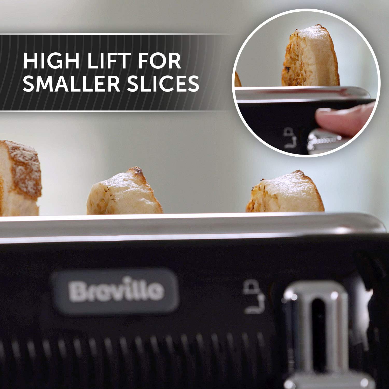 Breville Flow 4-Slice Toaster with High 
