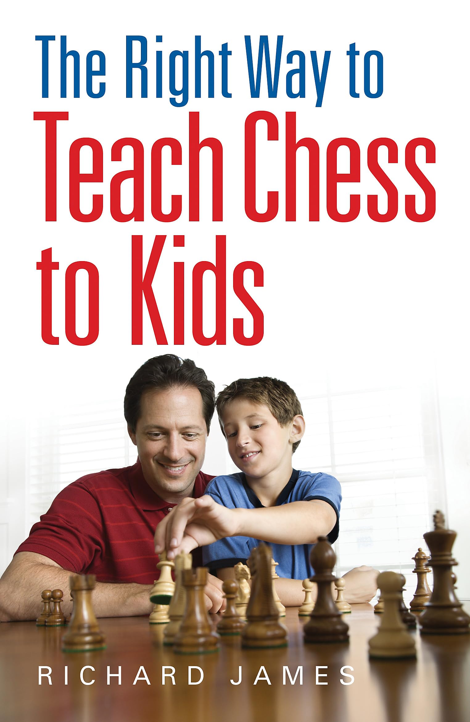The Right Way to Teach Chess to Kids by Richard James PAPERBACK 9780716023357
