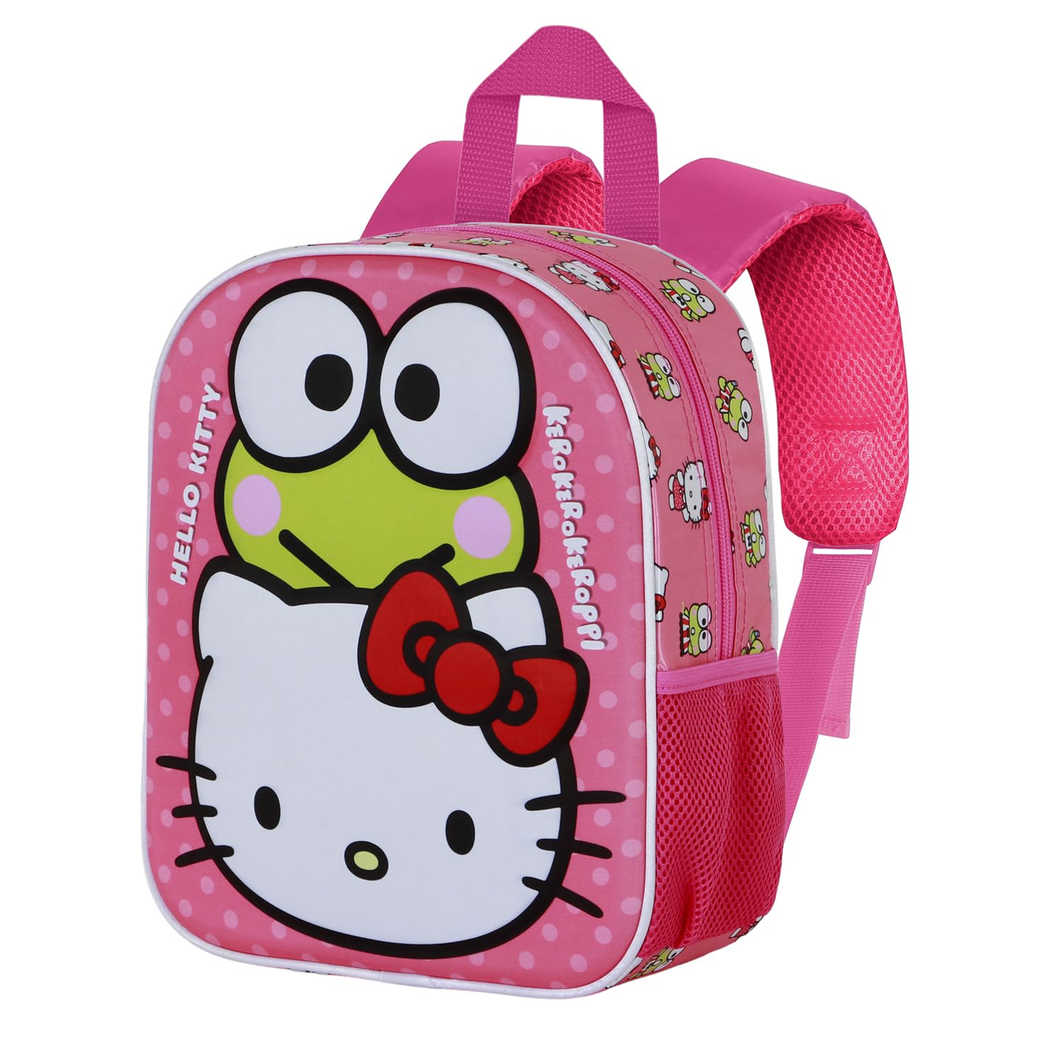 Karactermania Sanrio Hello Kitty Funny-Elite 3D Backpack, Pink, 25 x 30 cm, Capacity 7 L