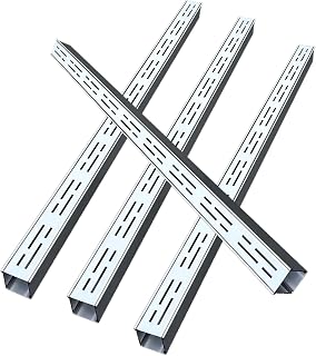 Stainless Steel Drainage Channels & Grating, Landscape Trench Drain for Concrete, Narrow French Trough Pit, Outdoor Storm Water Management, Yard & Balcony Slotted Gutter System