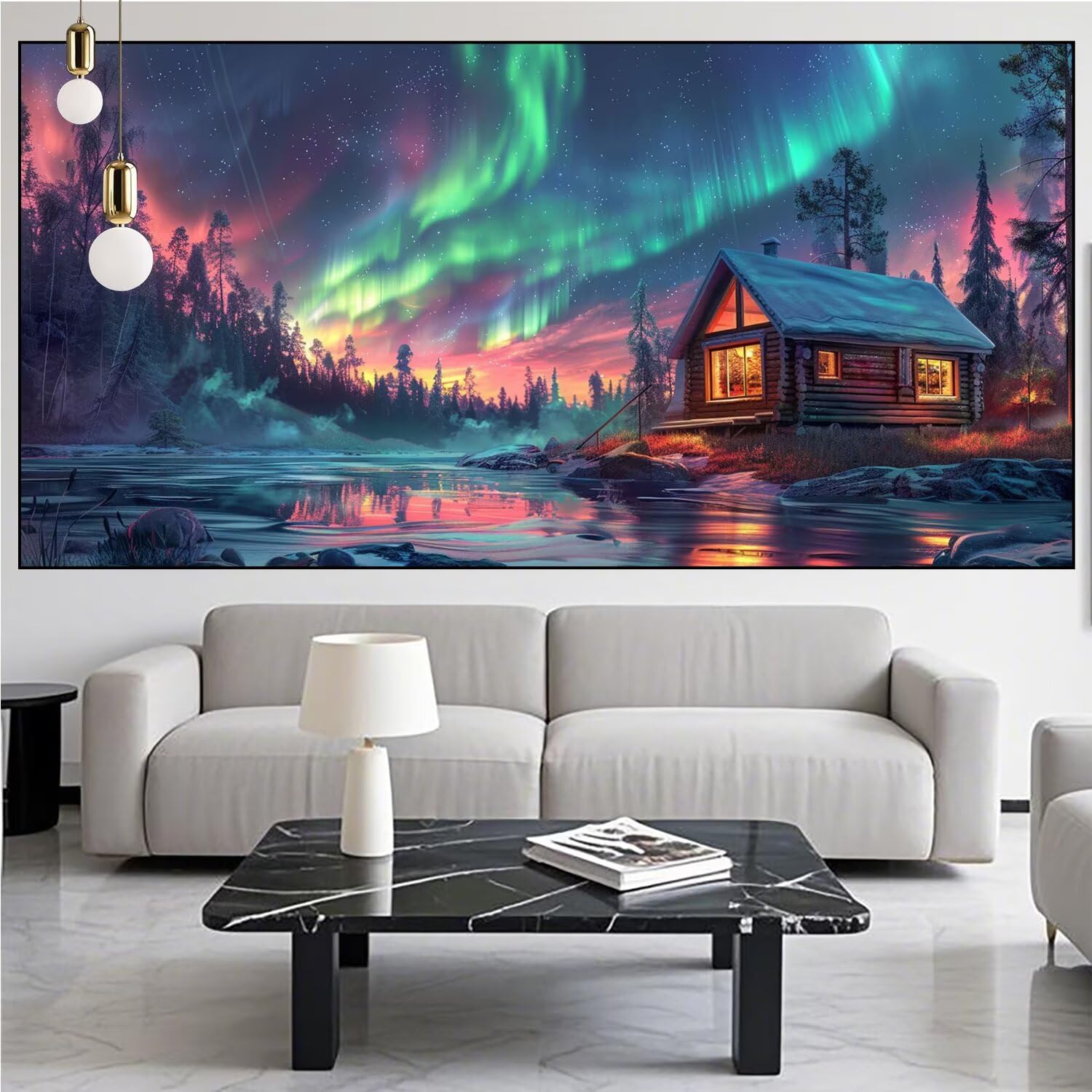 Aurora Diamond Art Forest Diamond Painting Arts and Crafts dla dorosłych, zestaw do malowania diamentami 5D, dorosłych, Crysta, haft krzyżykowy, rękodzieło, obrazy, zestaw do haftowania dla