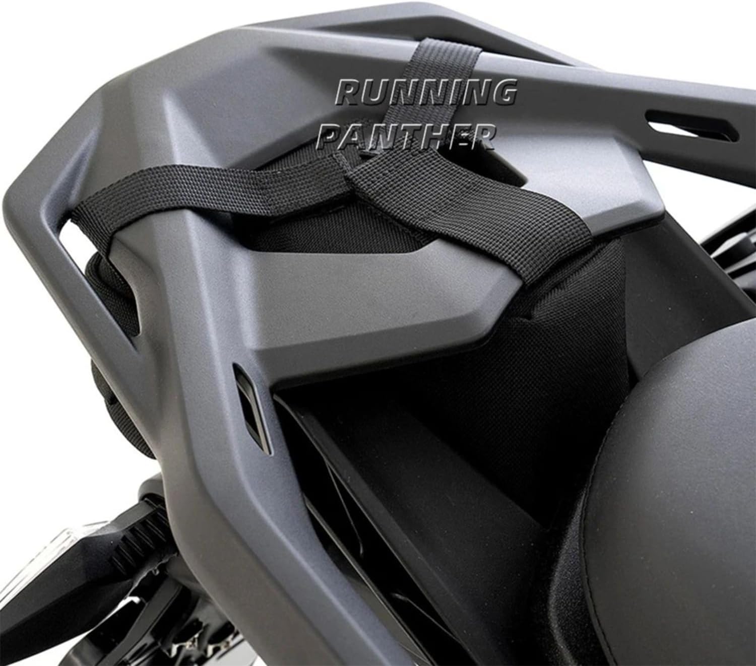 Motorcycle Rear Tail Bag Luggage Rack Bag Toolkit Waterproof Invisible Storage Bags for BMW R1300GS R 1300 GS R1300 GS r1300gs 2023 2024 (Black)