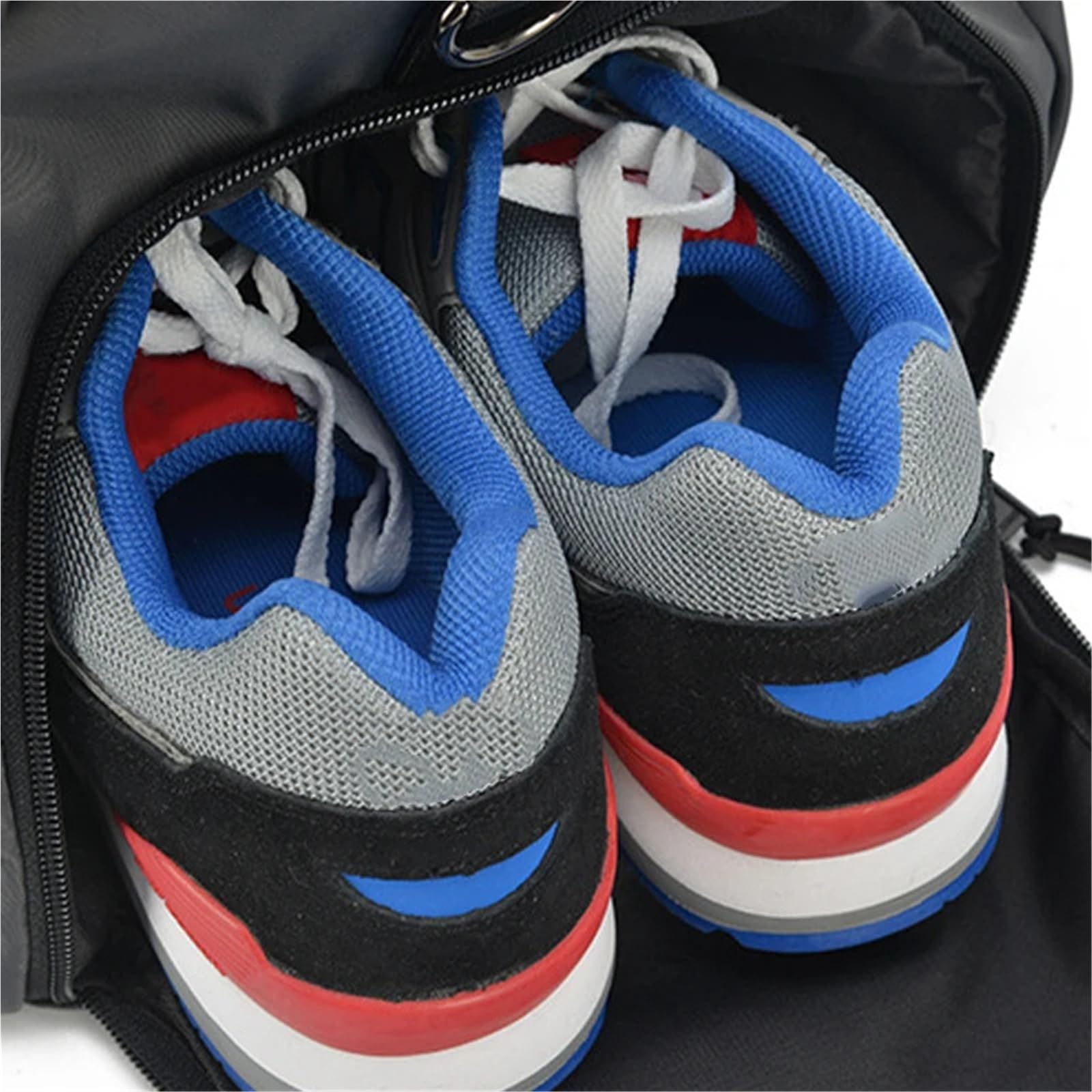 Sporttasche Training Bag for Women Men Fitness Sports Gym Yoga Separate Wet Dry Waterproof Luggage Bag with Shoe Compartment Handbag(Black)