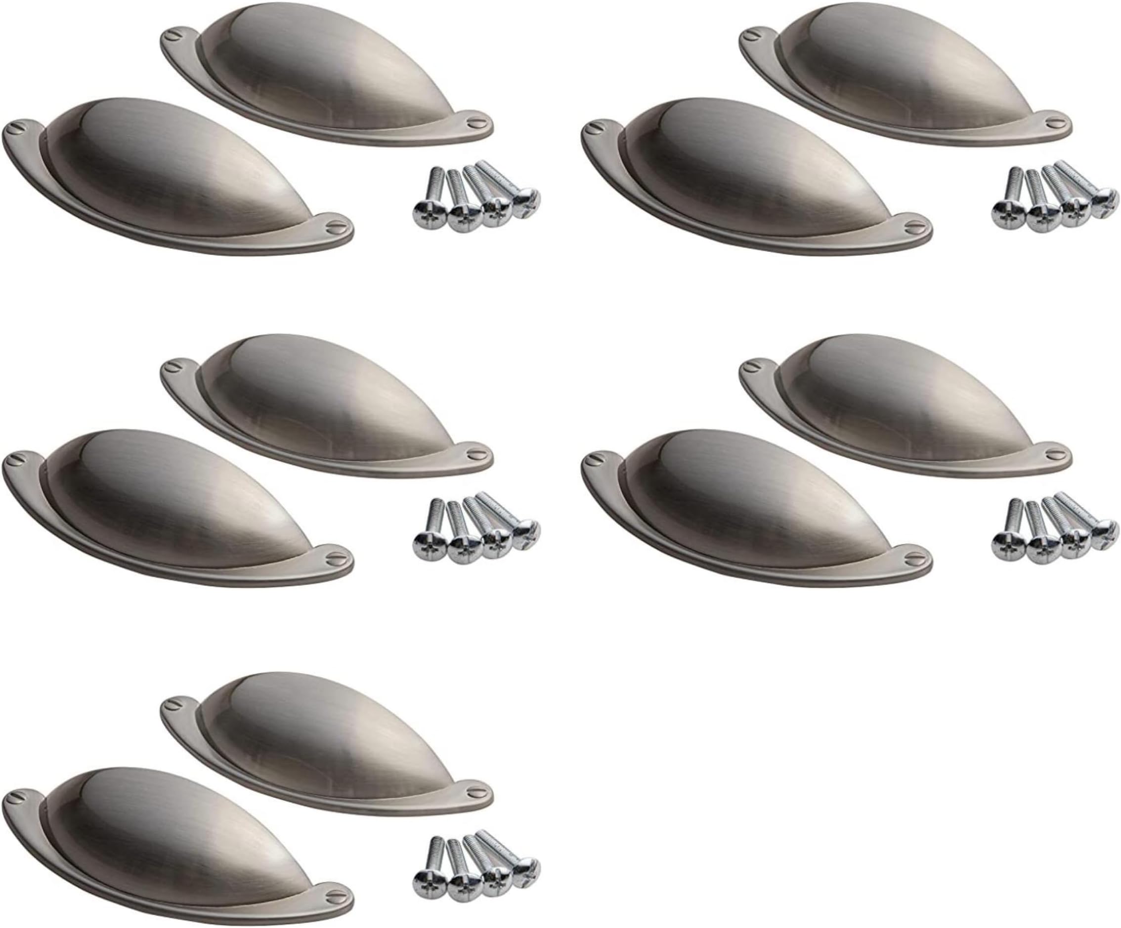 Pull String Shaker Satin Nickel Shaker Pull handle 64mm : Amazon.co.uk: DIY & Tools