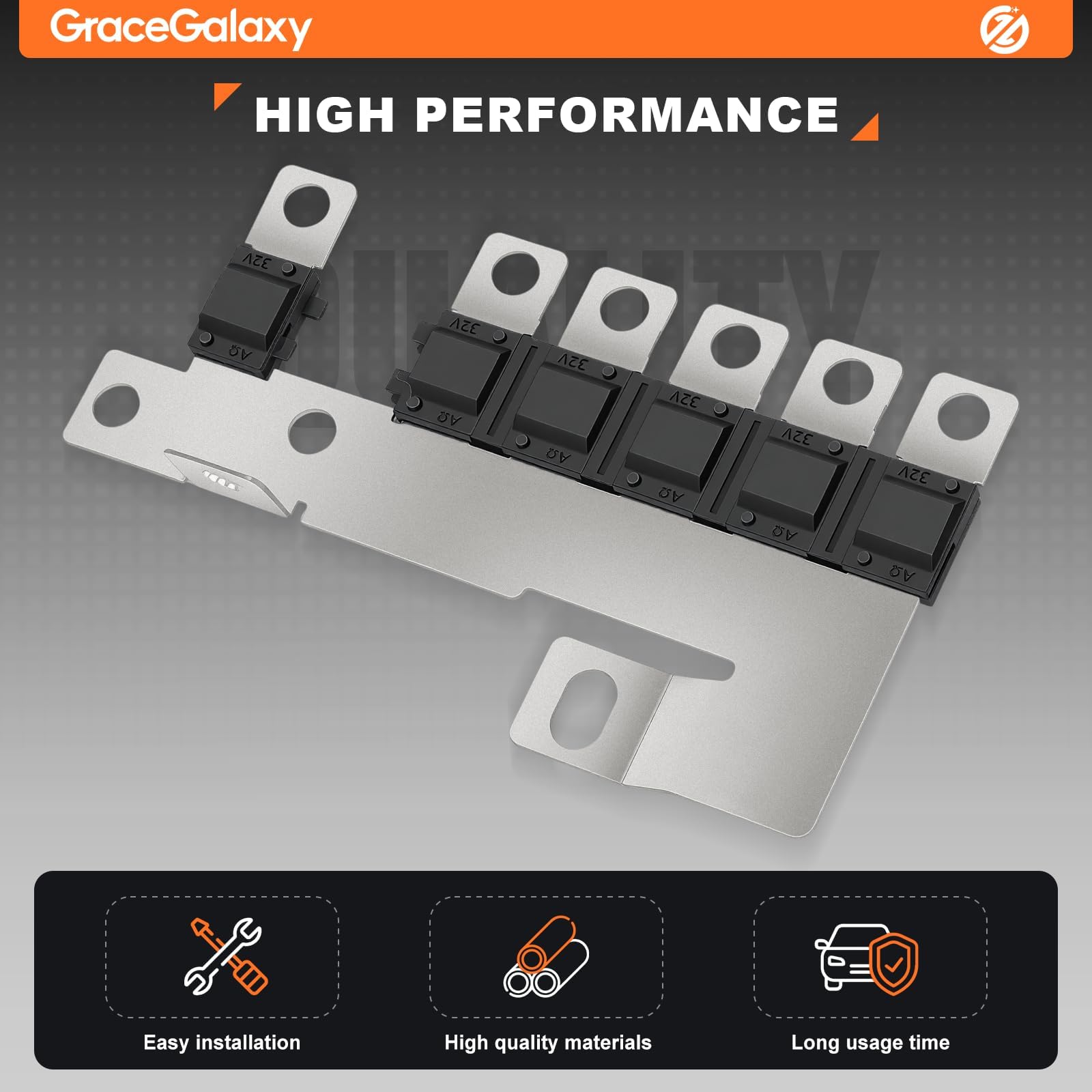 GraceGalaxy Scatola fusibili 6R0937629 per circuito batteria per Ibiza 6F 6J Citigo NF Rapid G0lf 5U Hatchback Polo 6R Up Ibiza 6J Mii Citigo Rapid