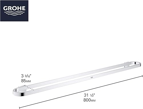 Miniatura 2 de GROHE 41058A00 Selection - Toallero de 32 pies, grafito duro