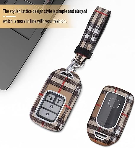 Miniatura 4 de Kwak's Funda para llavero compatible con Accord Civic CRV Pilot Odyssey Passport Smart Premium Protección completa Smart Remote sin llave