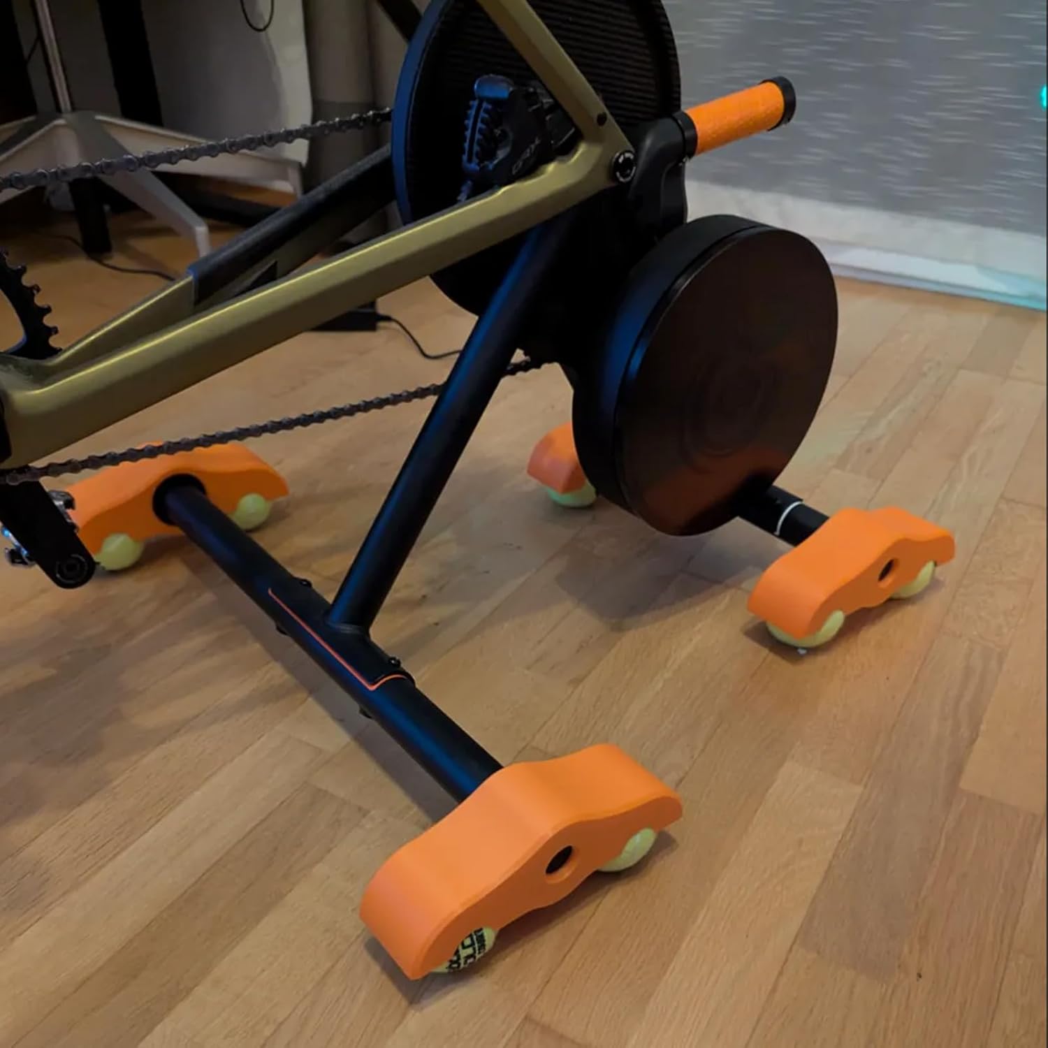 4Pcs Rocker Feet for JetBlack Victory Smart Trainer | Cycling Motion Base Enhancer