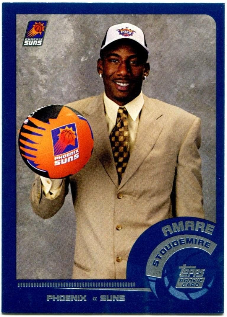 Amare Stoudemire 2002 Topps Rookie Card #193 - Basketball Slabbed Rookie Cards