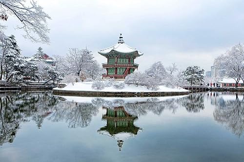 Sim, rompecabezas de madera de tilo prémium hecha a mano, 1000 piezas, color brillante, pintura famouse, 29.5 x 19.6 pulgadas, regalo de nobleza en