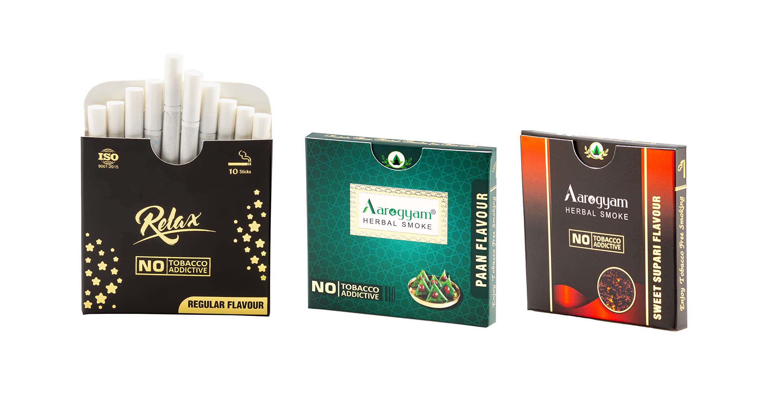 Buy Aarogyam Herbals Tobacco and Nicotine Free Herbal Flavored