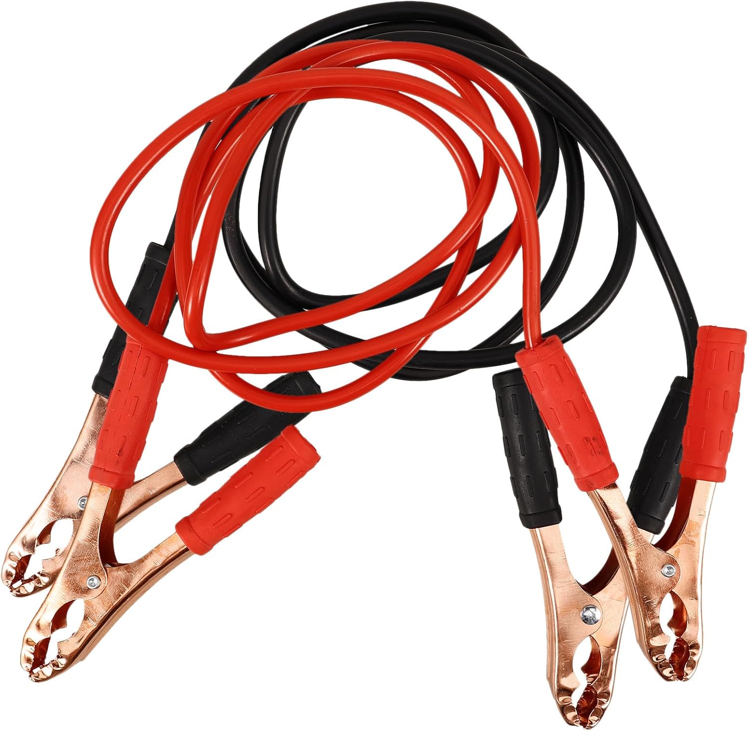 Car Jumper Cables with Battery Clips 1 Pair Heavy-duty Starter Cable Replacement Emergency Car Jump Starter Clamp for Automotive Battery Booster