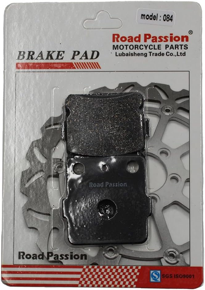 Road Passion Front & Rear Carbon Fiber Brake Pads for YAMAHA YFS200 Blaster 200 2003-2006 YFM350 Wolverine 350 1995-2005 YFM 350 Warrior 350 1989-2004 YFZ350 Banshee 350 1990-2006