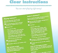 Vista 3 de Ravensburger Foodie Favorites Memory Game - Quick & Engaging Matching Game Enhances Focus & Memory Skills Fun Food Illustrations Ideal for