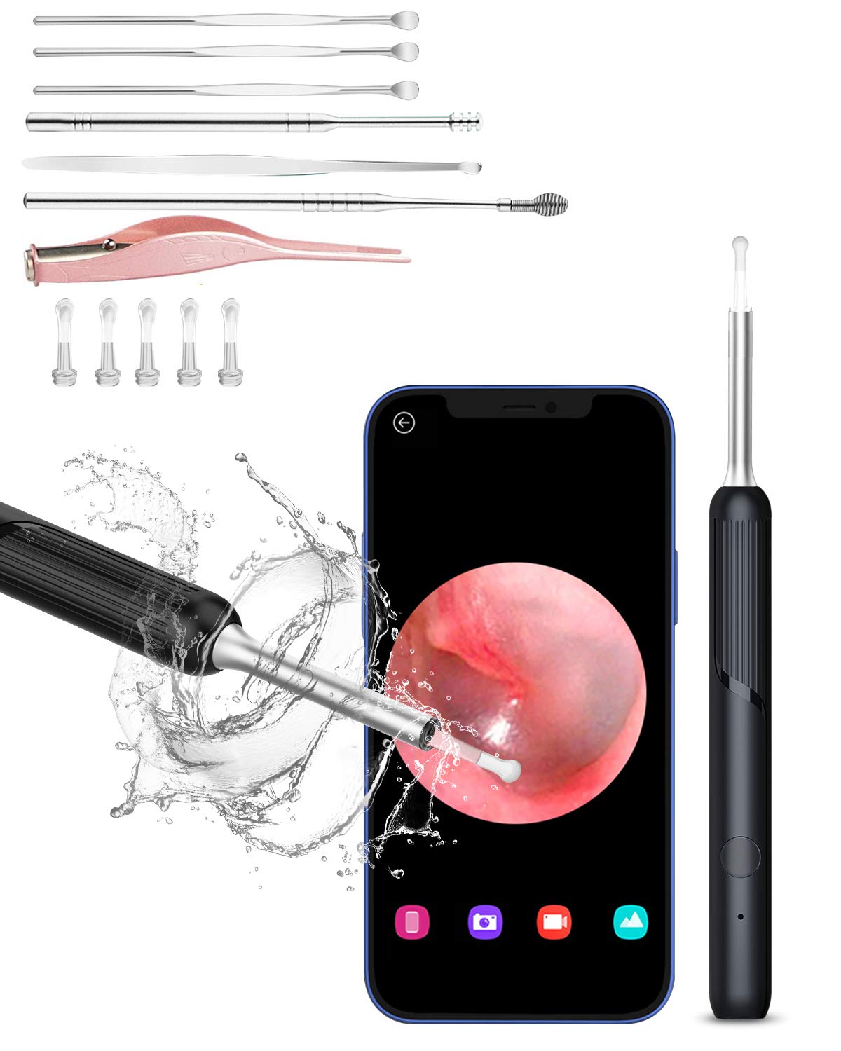 Amazon.co.jp: 耳かき カメラ 新版 tik tok みみかき イヤースコープ