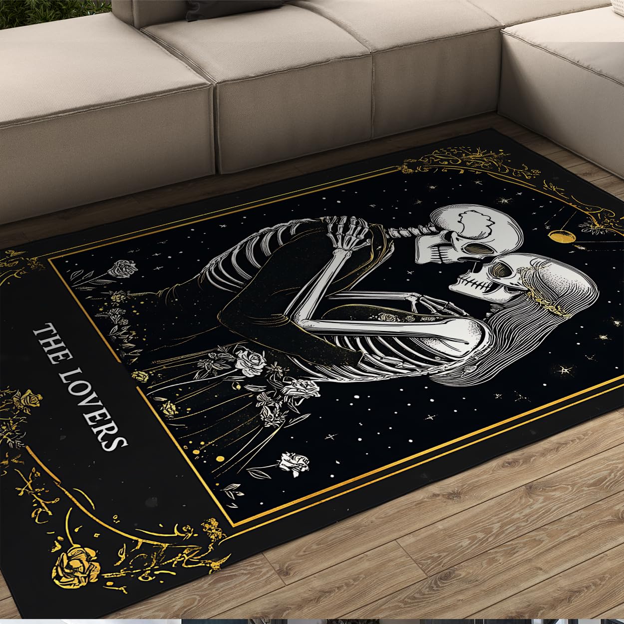 Tapis crâne antidérapant pour sécuriser et décorer une chambre