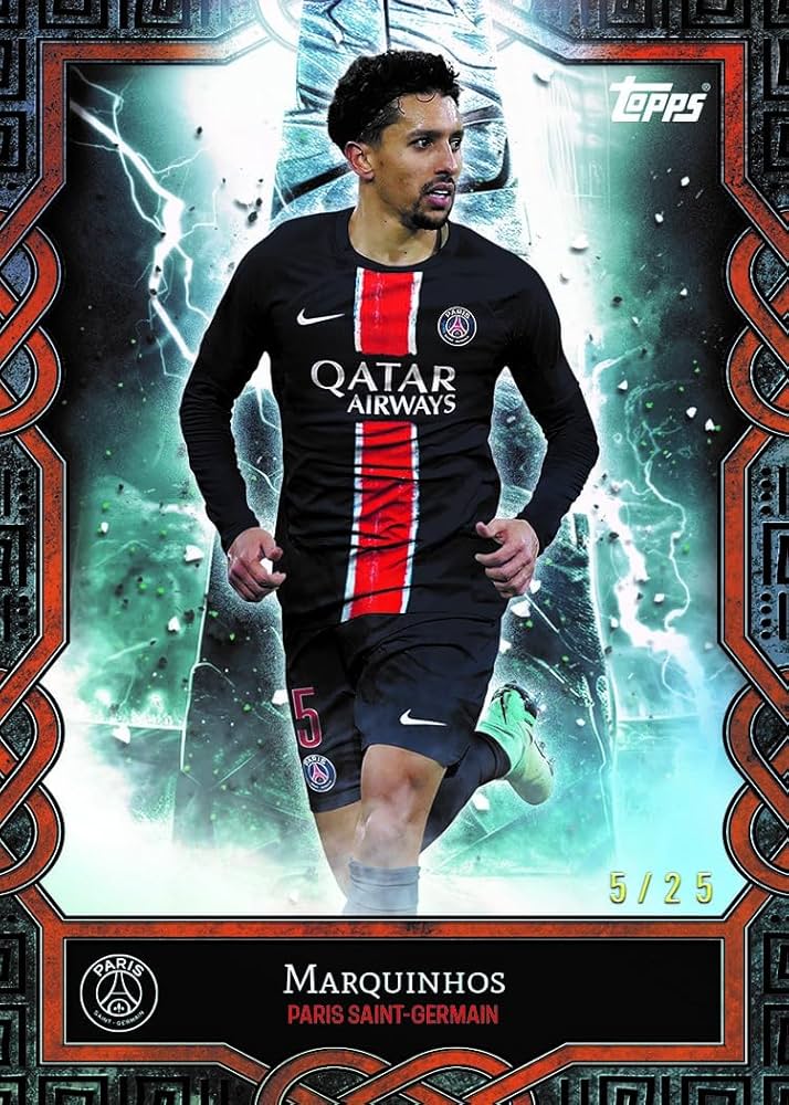 Amazon.co.jp: Topps Paris Saint-Germain Fan Set 2024-25 パリ