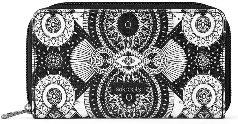 The Sak Women's Artist Circle Wallet (O/S, B&W Wanderlust)
