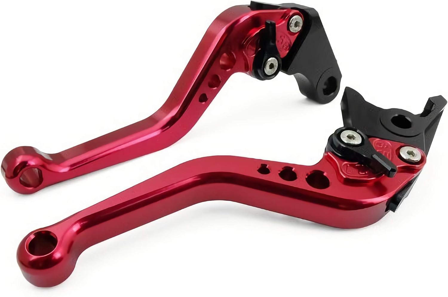 PT-GROM Short Brake and Clutch Levers for GROM MSX125 2014 2015 2016 2017 2018 2019 2020 2021 2022 2023 2024 2025,Monkey 2019-2021,Rebel 250 CMX Shorty Motorcycle levers-Black
