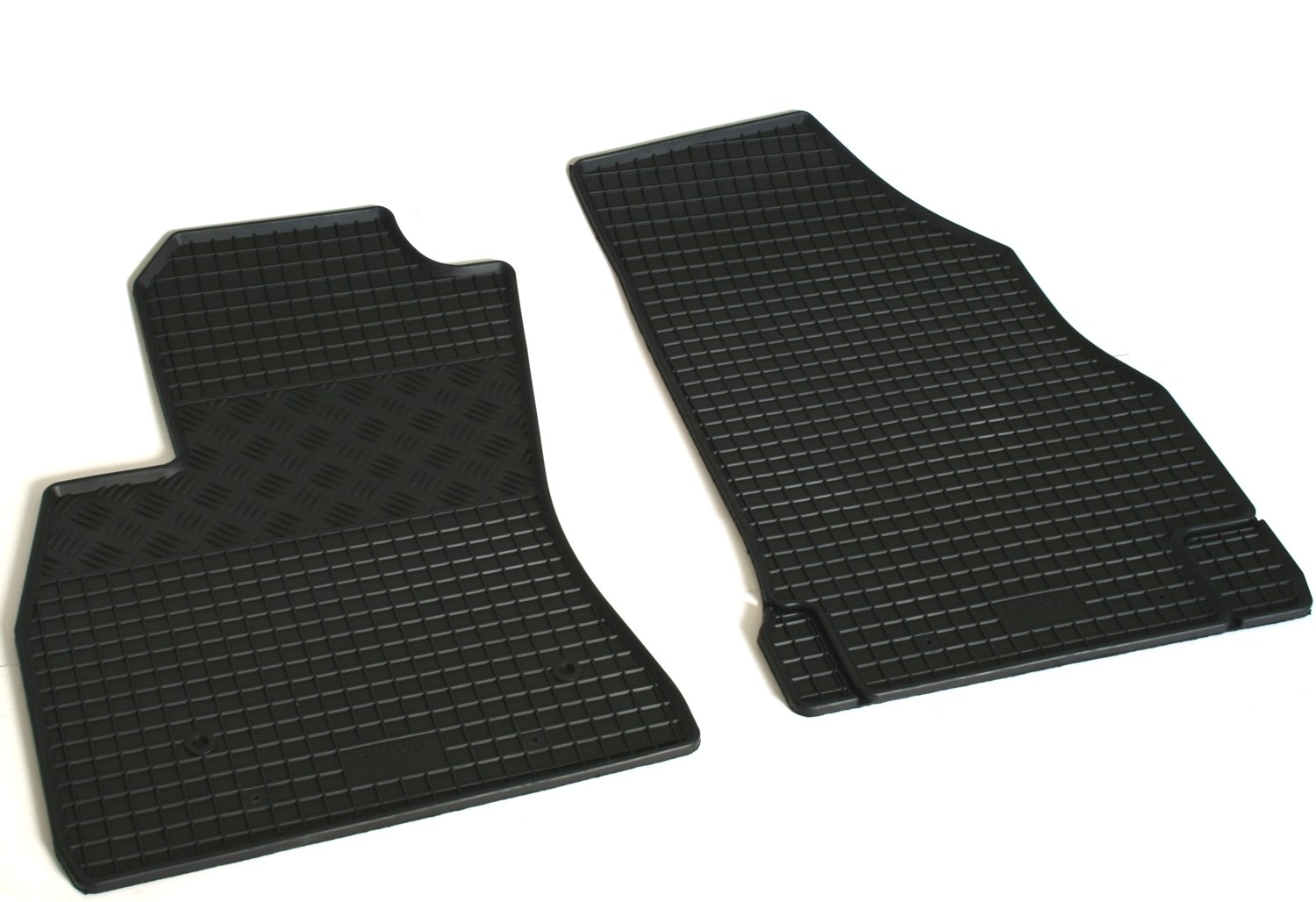 Tapis de sol en caoutchouc pour Opel Combo D et Fiat Doblo - Set de 4 pièces