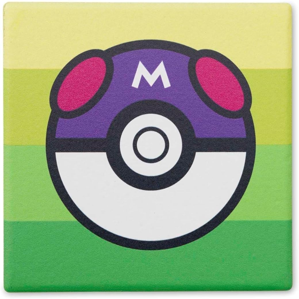 Pokemon Pokémon Center: Poké Ball Pokémon Home Accents Coasters (4-Pack)