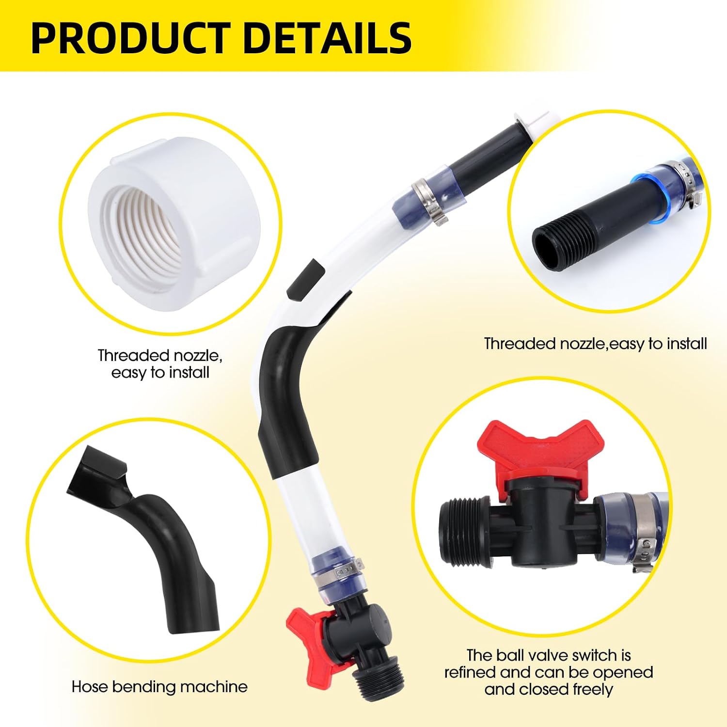 ZJWZCZCMGas Cans, racing fuel jug hose, Fuel Filler Jug Hosewith Ball 3044 Valve Shut Hose,racing VP fuel jug, egs Jugs, LC2 Jugs, Scribner Fuel Jugs,5 Gallon Gas Can for Racing, Trigger Hose