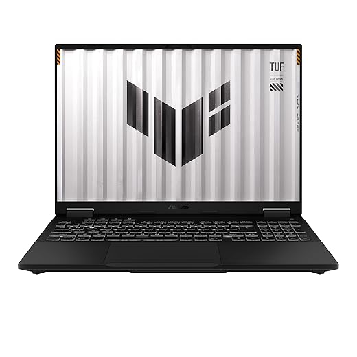 ASUS TUF Gaming A16 (2025) con NVIDIA® GeForce RTX™ 5060 8GB GDDR7, Display da 16" Anti-glare, 165Hz, processore AMD Ryzen™ 7 260, RAM 16GB, 1TB SSD, Win11 Home, Grigio, Layout ITA