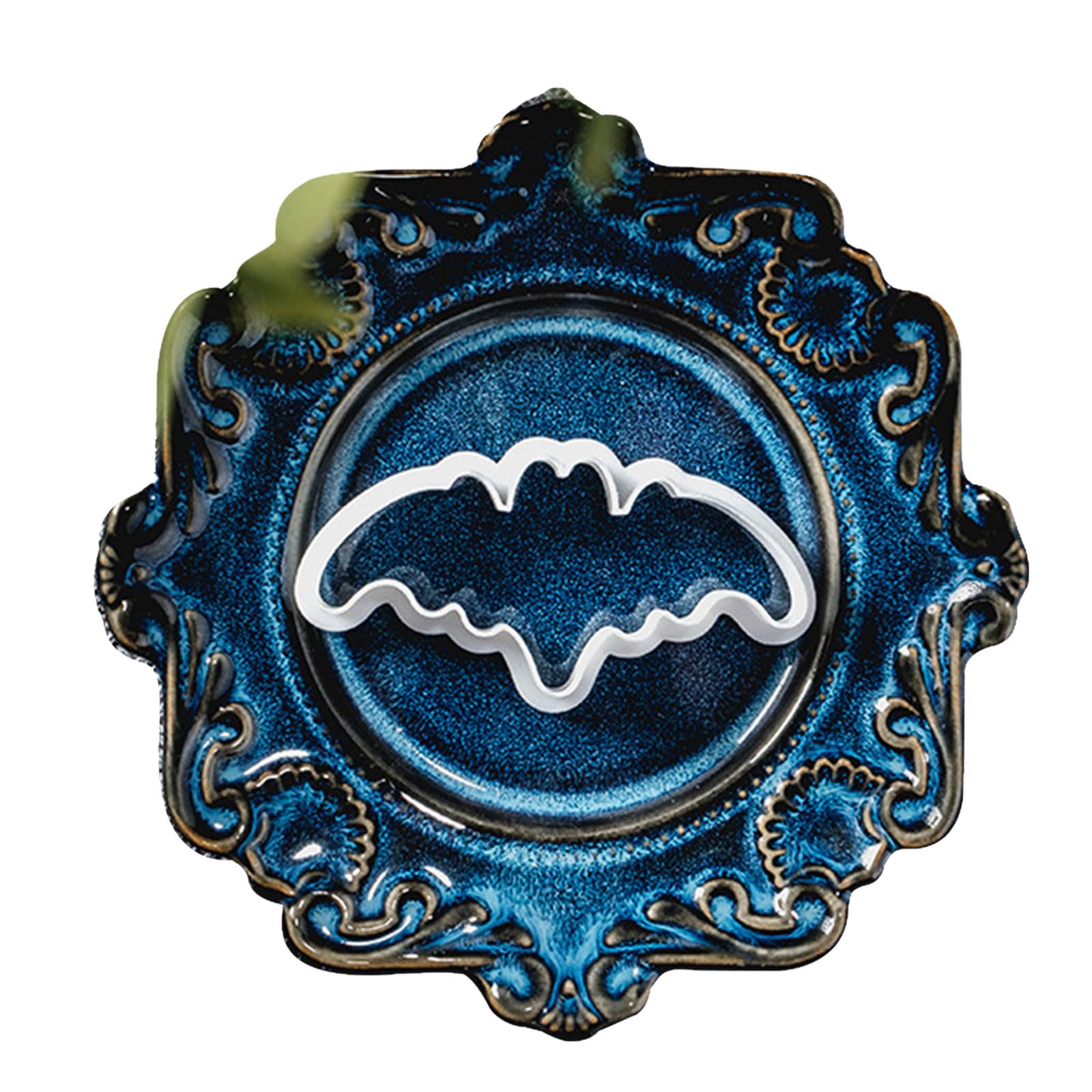 YPBEW Unique Cartoon Halloween Pattern Biscuits Cutter Pressable Molds Cookie Stamp Baking Decorating Tool Cartoon Halloween Cutter for Baking