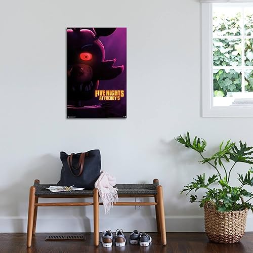 Miniatura 2 de Trends International Five Nights at Freddy's Movie - Póster de pared de Foxy One Sheet 22.37 x 34.00 pulgadas, versión premium sin marco