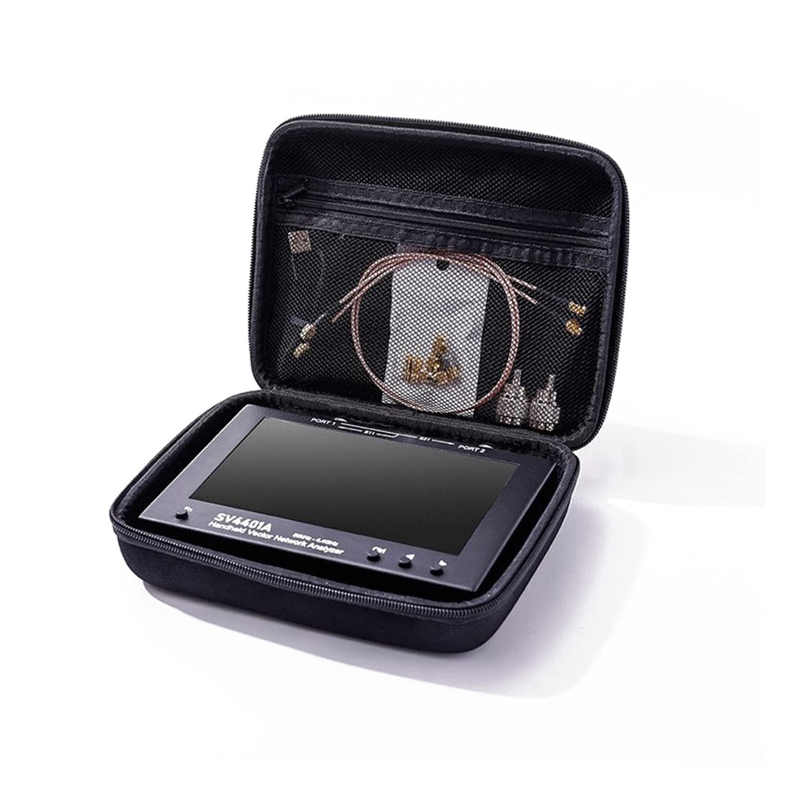 Vector Network Analyzer 50KHZ-4.4GHz Portable VNA Analizator wektorowy Mf lf hf vhf uhf Częstotliwość z 7 -calowym ekranem dotykowym,Skuteczny I WartośCiowy